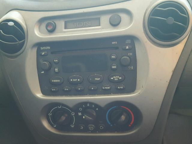 1G8AJ52F64Z176756 - 2004 SATURN ION LEVEL SILVER photo 9