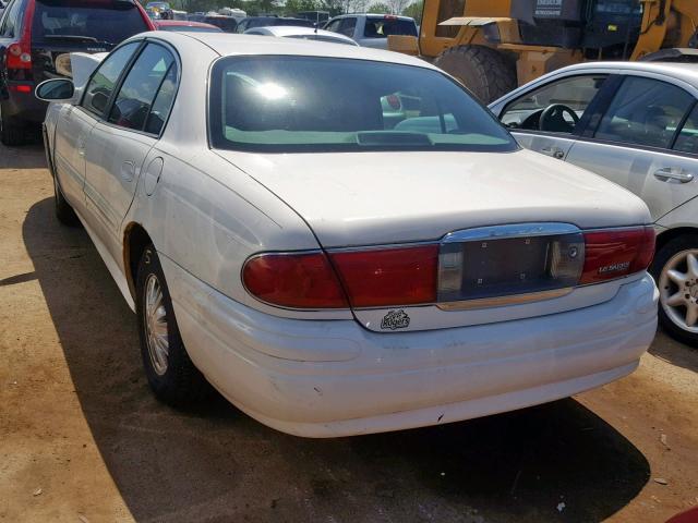 1G4HP54K544114576 - 2004 BUICK LESABRE CU WHITE photo 3