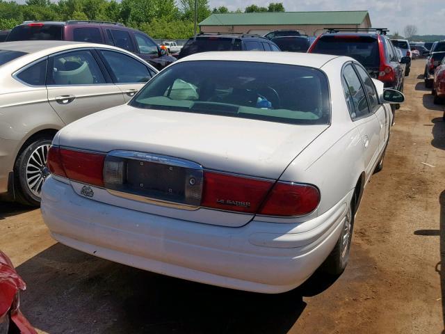 1G4HP54K544114576 - 2004 BUICK LESABRE CU WHITE photo 4