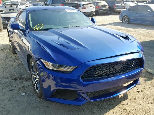 1FA6P8CFXG5279416 - 2016 FORD MUSTANG GT BLUE photo 1