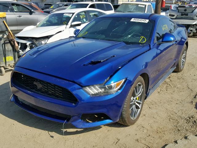 1FA6P8CFXG5279416 - 2016 FORD MUSTANG GT BLUE photo 2