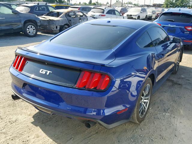 1FA6P8CFXG5279416 - 2016 FORD MUSTANG GT BLUE photo 4