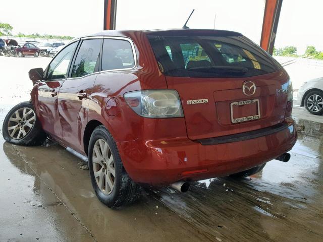 JM3ER293X80173662 - 2008 MAZDA CX-7 RED photo 3