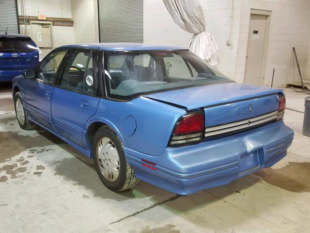 1G3WH55M9RD400950 - 1994 OLDSMOBILE CUTLASS SU BLUE photo 3