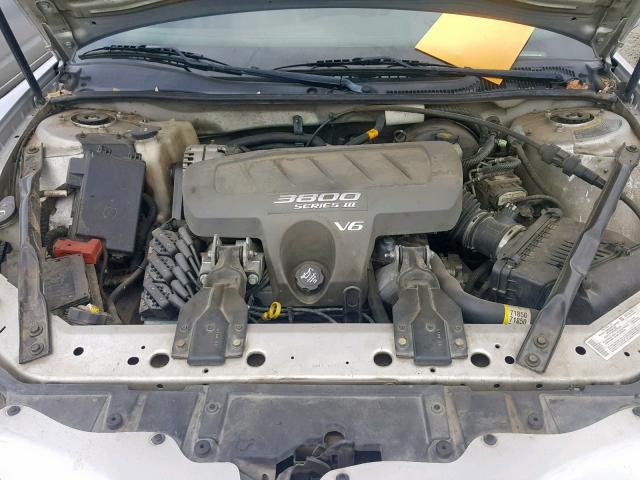 2G2WS522X41125702 - 2004 PONTIAC GRAND PRIX SILVER photo 7