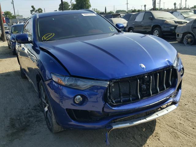 ZN661YUS6HX260714 - 2017 MASERATI LEVANTE S BLUE photo 1