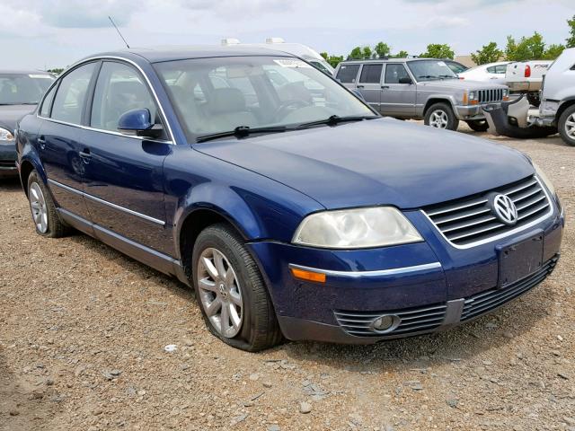 WVWPD63B44E188498 - 2004 VOLKSWAGEN PASSAT GLS BLUE photo 1