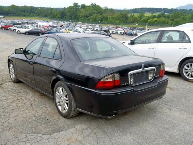 1LNHM87A93Y665436 - 2003 LINCOLN LS BLACK photo 3