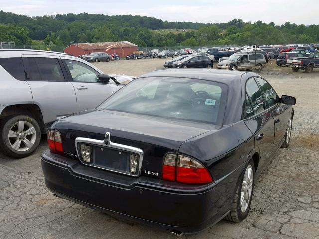 1LNHM87A93Y665436 - 2003 LINCOLN LS BLACK photo 4