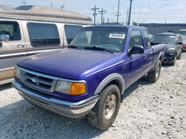 1FTCR15X9TPA67948 - 1996 FORD RANGER SUP PURPLE photo 2