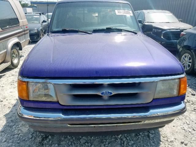 1FTCR15X9TPA67948 - 1996 FORD RANGER SUP PURPLE photo 9