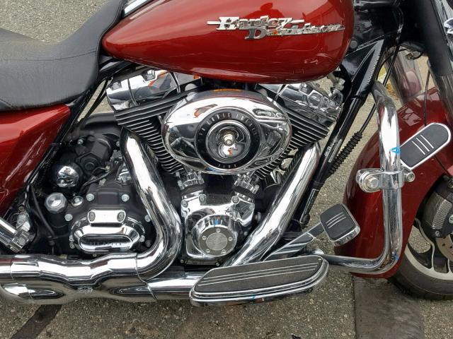 1HD1KB4159Y604363 - 2009 HARLEY-DAVIDSON FLHX BURGUNDY photo 7