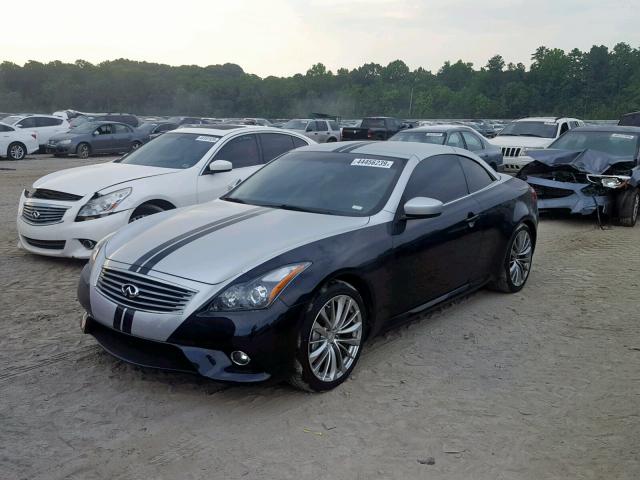 JN1CV6FE4BM952325 - 2011 INFINITI G37 BASE BLACK photo 2