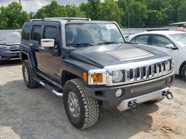 5GTEN13E088116714 - 2008 HUMMER H3 BLACK photo 1