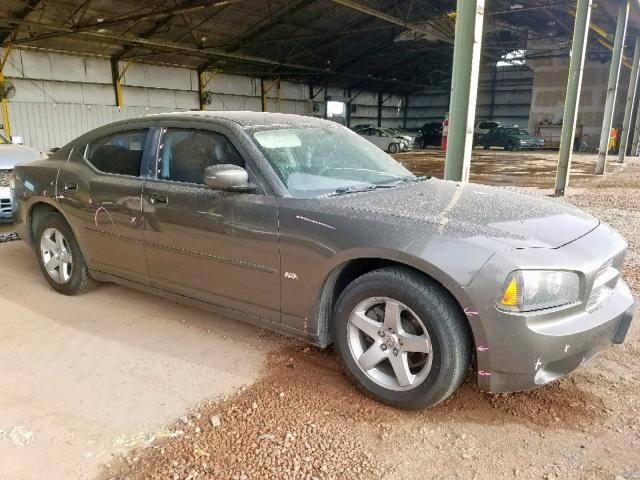 2B3CA3CV1AH236285 - 2010 DODGE CHARGER SX GRAY photo 1