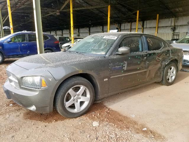 2B3CA3CV1AH236285 - 2010 DODGE CHARGER SX GRAY photo 2