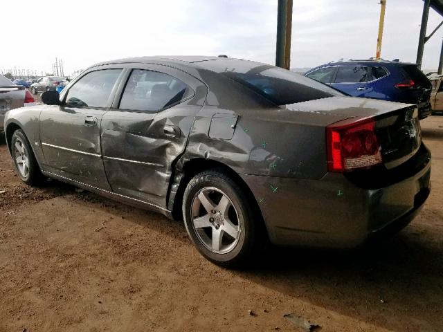 2B3CA3CV1AH236285 - 2010 DODGE CHARGER SX GRAY photo 3