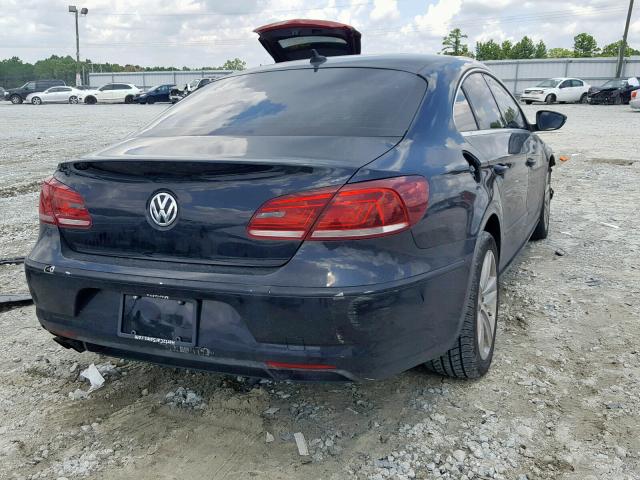 WVWBN7AN3DE553599 - 2013 VOLKSWAGEN CC SPORT BLACK photo 4