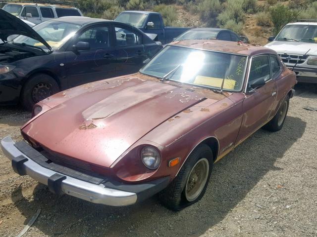 GHLS30031076 - 1976 DATSUN 280 ZX BURGUNDY photo 2