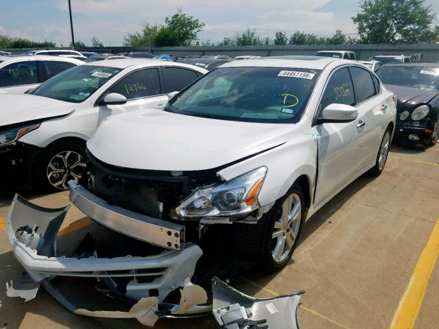 1N4BL3AP2DN442810 - 2013 NISSAN ALTIMA 3.5 WHITE photo 2