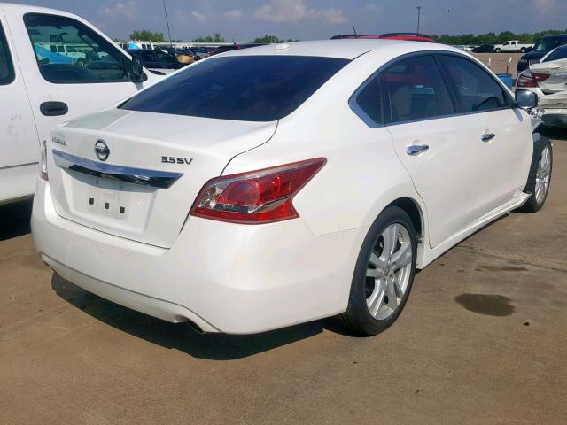 1N4BL3AP2DN442810 - 2013 NISSAN ALTIMA 3.5 WHITE photo 4