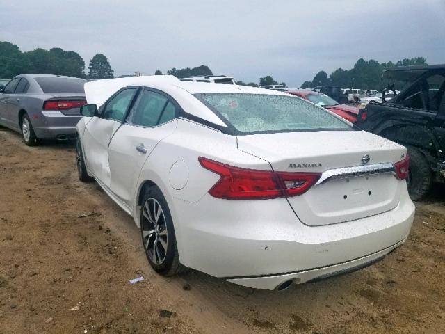 1N4AA6AP2JC380352 - 2018 NISSAN MAXIMA 3.5 WHITE photo 3