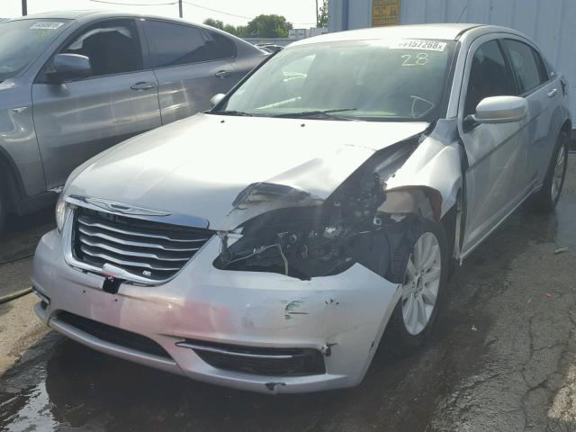 1C3BC1FB8BN533190 - 2011 CHRYSLER 200 TOURIN SILVER photo 2