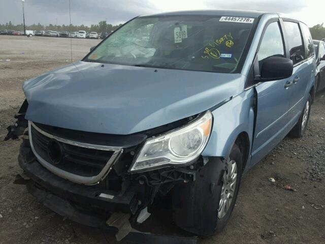 2V4RW4D14AR280079 - 2010 VOLKSWAGEN ROUTAN S ლურჯი ფოტო 2