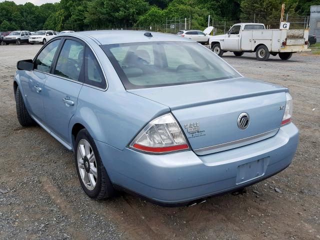 1MEHM43W28G600549 - 2008 MERCURY SABLE PREM BLUE photo 3