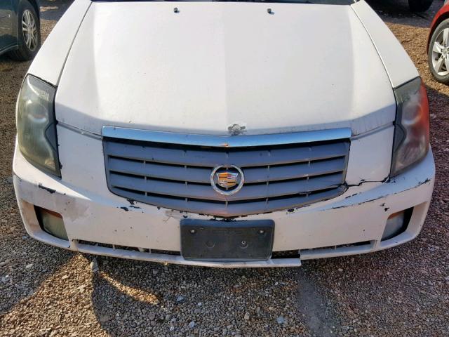 1G6DP567450136608 - 2005 CADILLAC CTS HI FEA WHITE photo 9