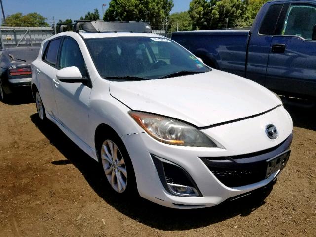 JM1BL1H61A1348643 - 2010 MAZDA 3 S WHITE photo 1