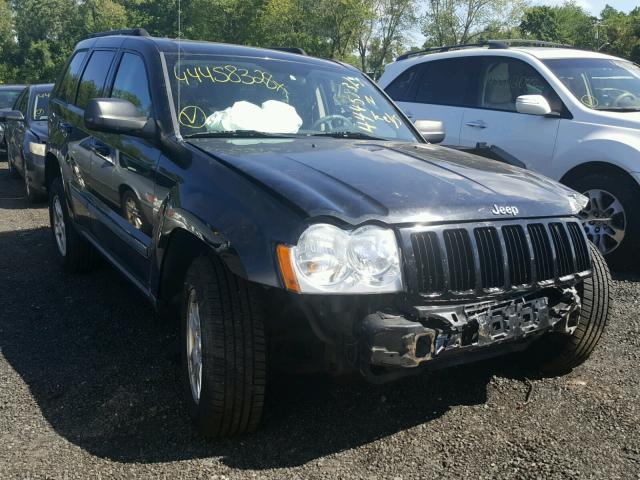 1J8GR48K67C568644 - 2007 JEEP GRAND CHER BLACK photo 1