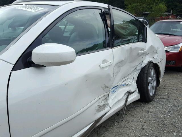 1N4BA41E37C866815 - 2007 NISSAN MAXIMA SE WHITE photo 9