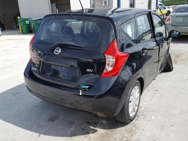 3N1CE2CP0GL363918 - 2016 NISSAN VERSA NOTE BLACK photo 4