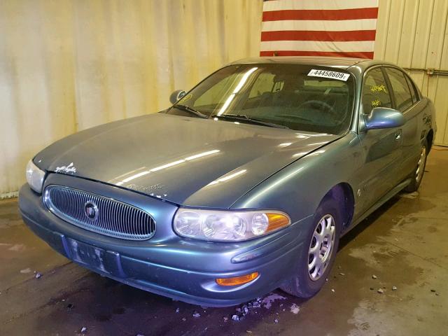 1G4HP54K514218514 - 2001 BUICK LESABRE CU BLUE photo 2