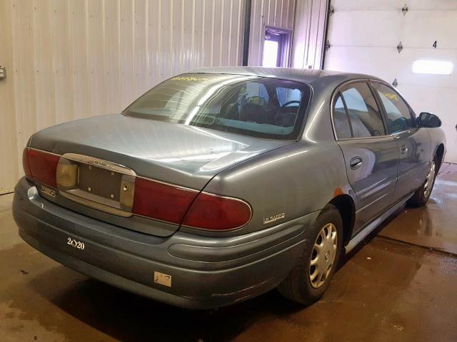 1G4HP54K514218514 - 2001 BUICK LESABRE CU BLUE photo 4