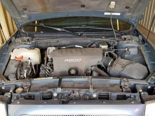 1G4HP54K514218514 - 2001 BUICK LESABRE CU BLUE photo 7