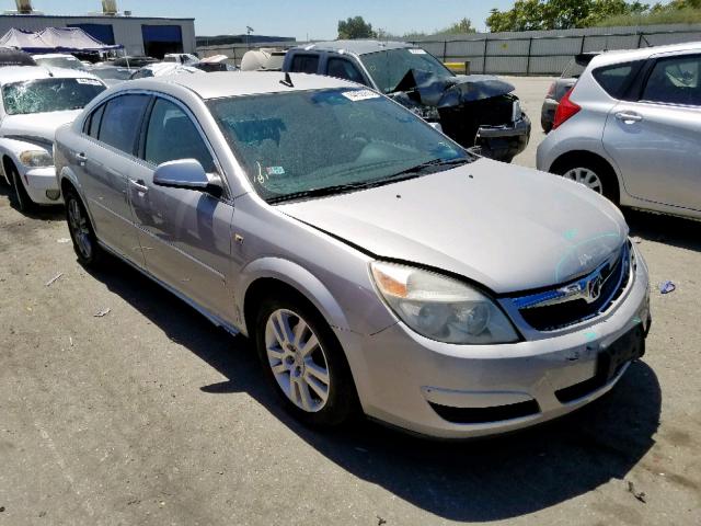 1G8ZS57N87F267744 - 2007 SATURN AURA XE SILVER photo 1