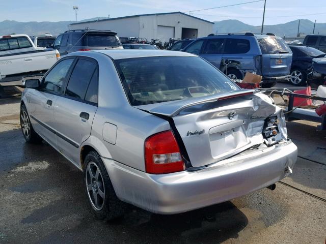 JM1BJ225030169787 - 2003 MAZDA PROTEGE DX SILVER photo 3