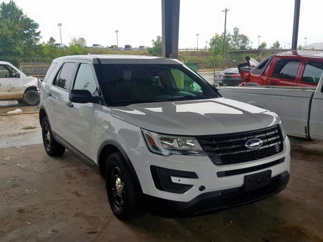 1FM5K8AR8GGB74178 - 2016 FORD EXPLORER P WHITE photo 1