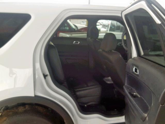 1FM5K8AR8GGB74178 - 2016 FORD EXPLORER P WHITE photo 6