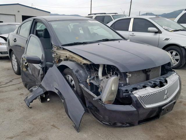 4A32B2FF4BE014769 - 2011 MITSUBISHI GALANT FE BLACK photo 1