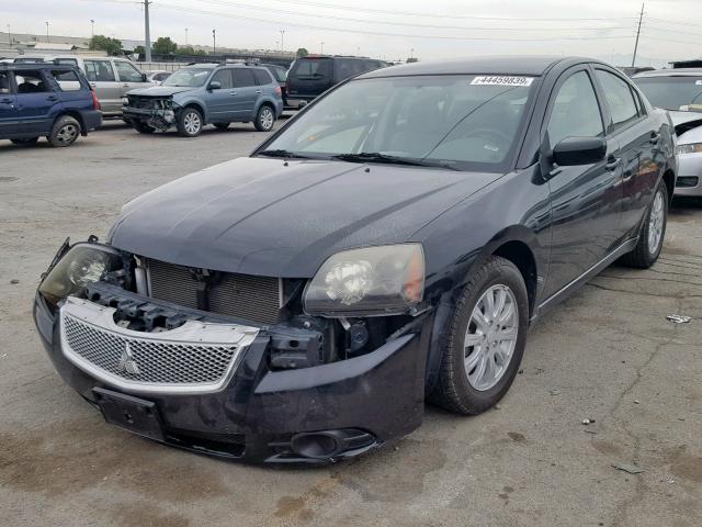 4A32B2FF4BE014769 - 2011 MITSUBISHI GALANT FE BLACK photo 2