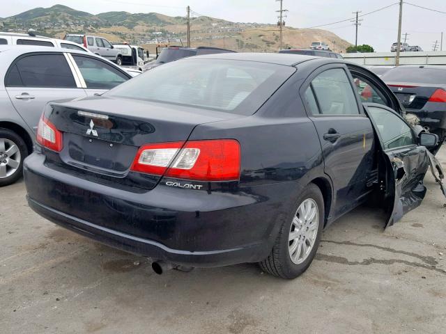 4A32B2FF4BE014769 - 2011 MITSUBISHI GALANT FE BLACK photo 4