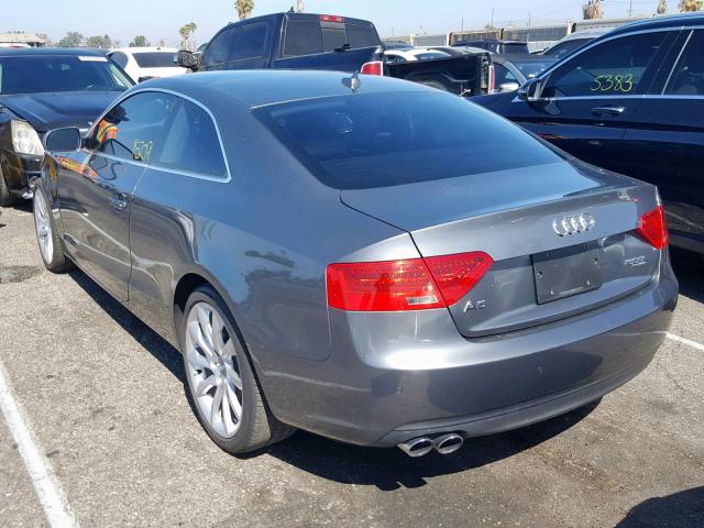 WAULFAFR6EA050956 - 2014 AUDI A5 PREMIUM GRAY photo 3