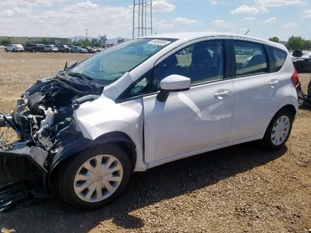 3N1CE2CP7GL358778 - 2016 NISSAN VERSA NOTE WHITE photo 2