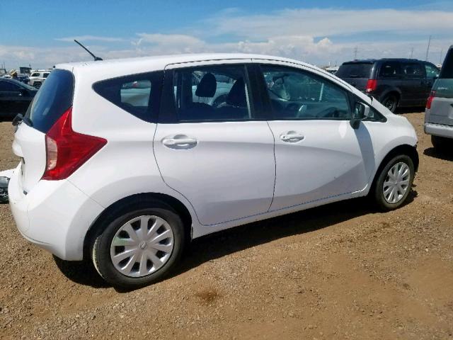 3N1CE2CP7GL358778 - 2016 NISSAN VERSA NOTE WHITE photo 4