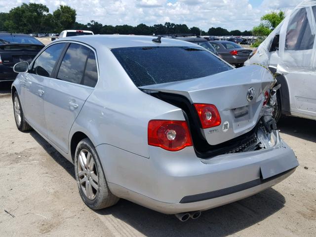 3VWRF71K27M022245 - 2007 VOLKSWAGEN JETTA 2.5 SILVER photo 3