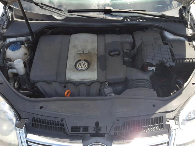 3VWRF71K27M022245 - 2007 VOLKSWAGEN JETTA 2.5 SILVER photo 7