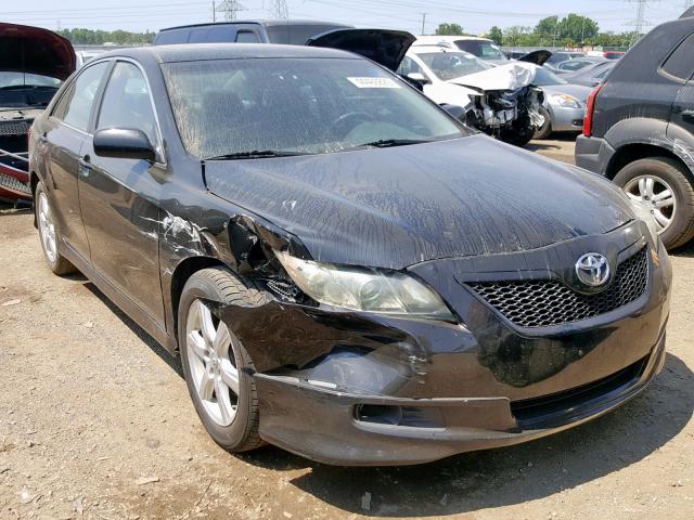 4T1BE46K27U034434 - 2007 TOYOTA CAMRY NEW BLACK photo 1